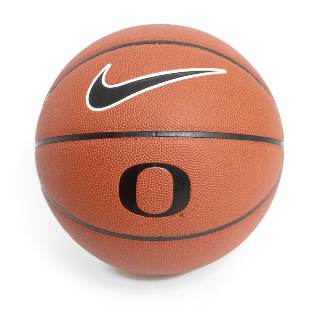 Classic Oregon O, Nike, Brown, Balls, Sports, Basketball, Composite Leather, Official Size, 267511
